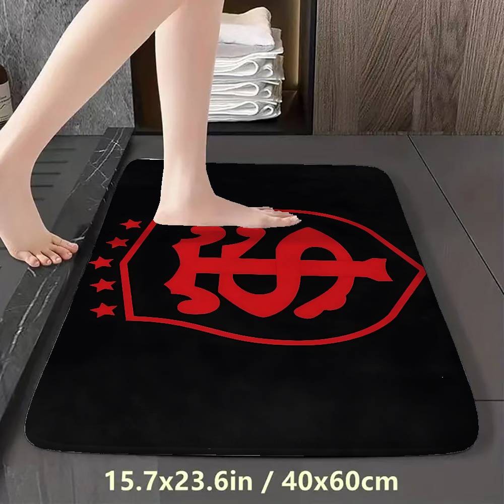 

e-Toulouses-Stadiums-Floor Mat Bathroom Absorbent Mat Simple Door Dirt-resistant Mat Home Kitchen Mat Foot Mat Entry Mat 50x80cm