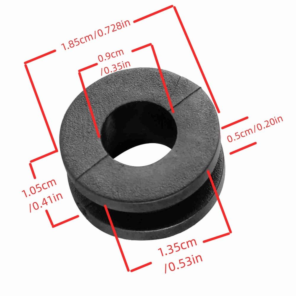 10er Set M6 Größe Motorrad Gummi Ersatz für Honda/Suzuki/Yamaha Windschutzverkleidung