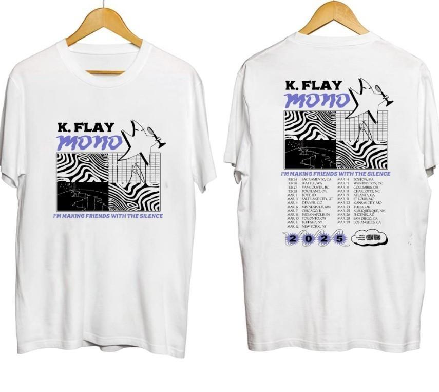 KFlay Tour 2025 Shirt Great Hot Band Tshirt Cool Design Best Best Unisex T-Shirt XXL