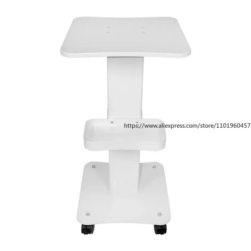 Rolling Cart Organizer Trolley Storage Cart SPA Machine Organizer Stand Device 360°Rotatable Beauty Salon Trolley SPA Equipment