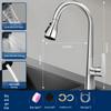 TLXT Wall-Mounted Pull-Out Kitchen Faucet