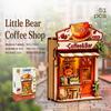 Animals Shop Fridge Magnet DIY DIY Handcraft 3D Puzzle Model Kit Creative Mini House Puzzle