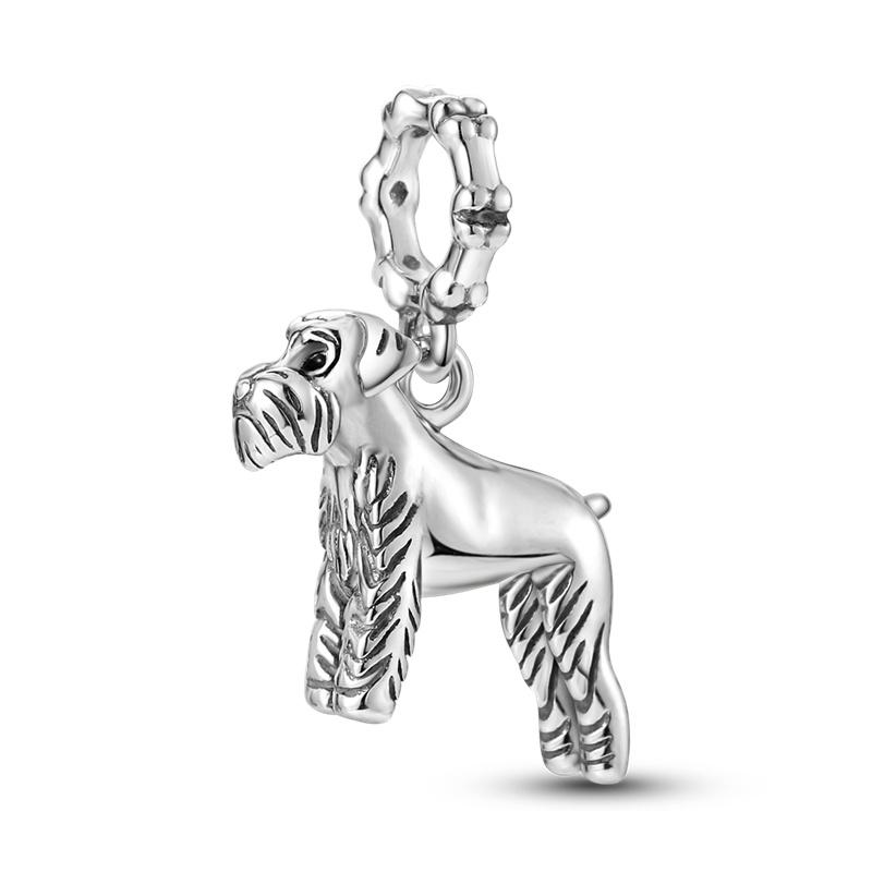 925 Silver Fashion Dinosaurs Cats Dog Lions Animal Charms Beads Fit Diy 925 Original Bracelet DIY Birthday Jewelry For Women
