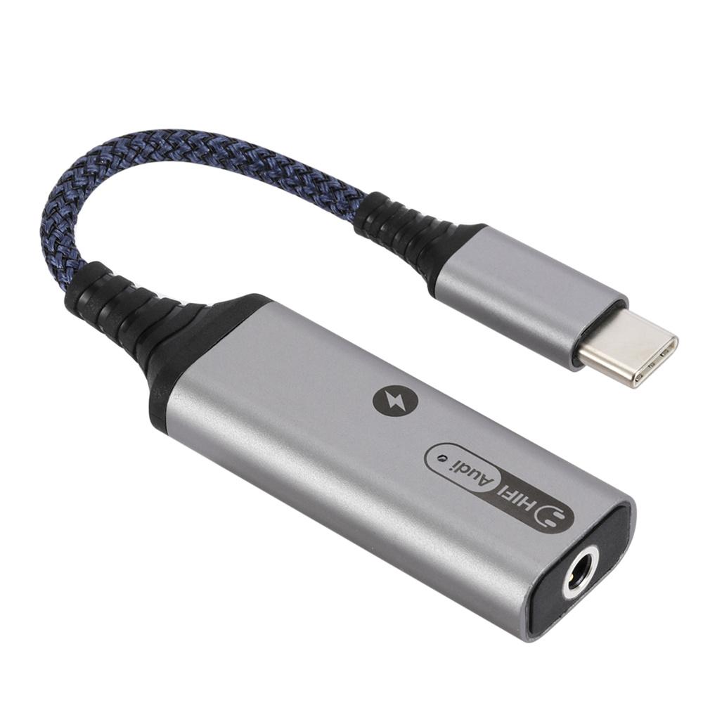 2-in-1 Adapter USB Type C to AUX 3.5mm Headphone And Charger For Samsung Huawei