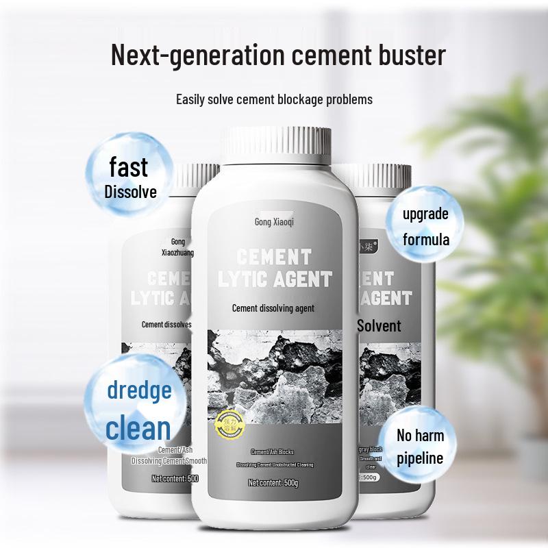 Cement Dissolver: Powerful Concrete & Drain Clog Remover
