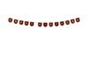 Felt Banner Happy Birthday Boy, Brown, 3M