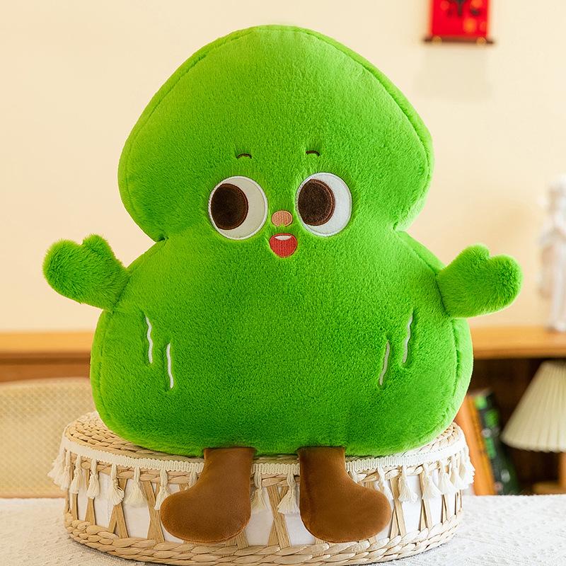 Simulace zelená rostlina panenka panenka velký strom tráva plyšová hračka děti spící házecí polštář dárek k narozeninám