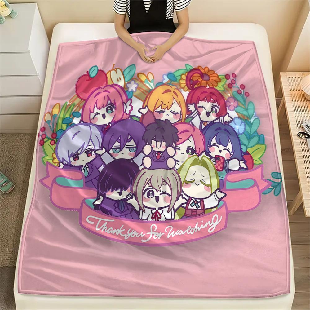 1PC The 100 Girlfriends Print Flannel Blanket, High quality All Seasons, Home Decor, Warmth and Comfort, Perfect for Christmas Gifts