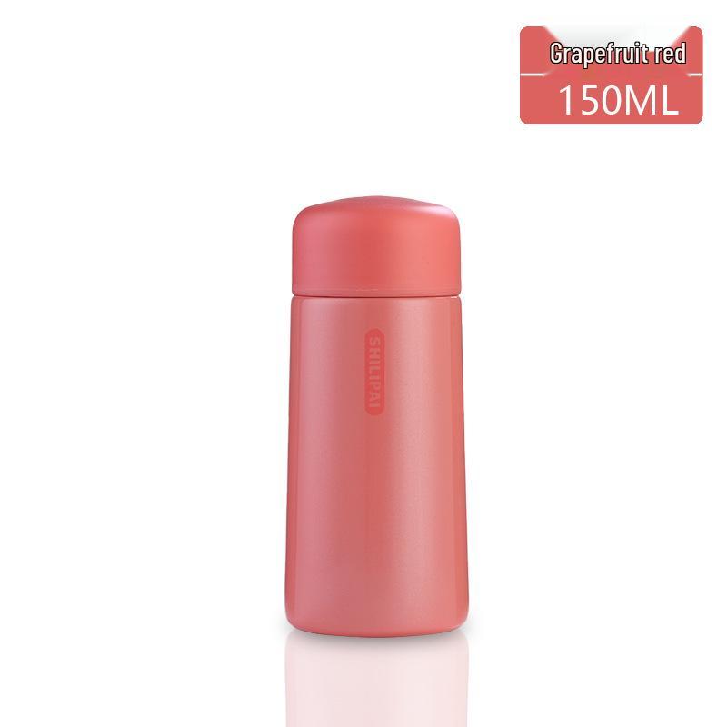 Мини-термокружка из нержавеющей стали – Стильная, качественная и компактная, для девочек и детей, студенческая бутылка для воды 150ml