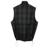 BURBERRY Sanyo Shokai Check Pattern golf Zip Best M Black x gray Men's Used