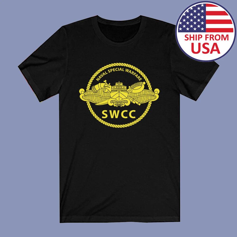 SWCC Naval Special Warfare Army Military Black Size S to 3XL 4XL