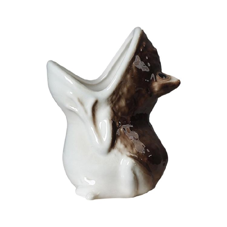 Decorative Frogs Inspiring Ceramic Planting For Miniature Green-plant Ideal For Office Desk Or Shelf Display