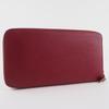 HERMES Azap silk in Purse Rouge Red Epsom/silk unisex Used