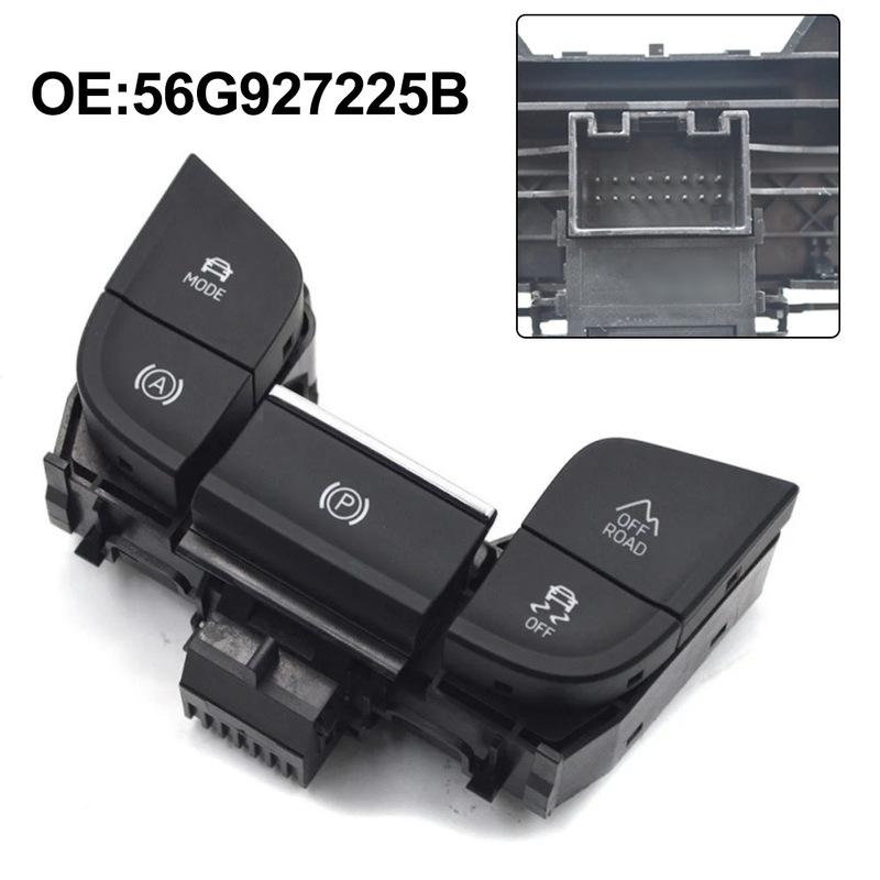 LHD Car Hand Brake Switch 56G927225B For Skoda For Karoq For Kodiaq HandBrake System Plastic Metal Accessories Automobiles