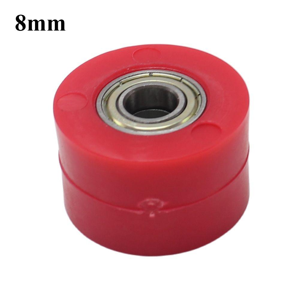 M8 Drive Chain Roller Pulley Wheel Slider Tensioner Wheel Guide For Street Pit Pro Dirt Bike Enduro Motorcycle Motocross CRF 8mm