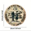 Decorative Metal Tin Sign Wall Art Home Decor 20x20 Cm