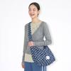 FLUIT STUDIO Vintage Denim Checkerboard Crossbody Bag