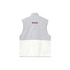 Jordan Patchwork Design Brand Logo Patch Stand Collar Vest Men Tops Light-Blue FB1907-133