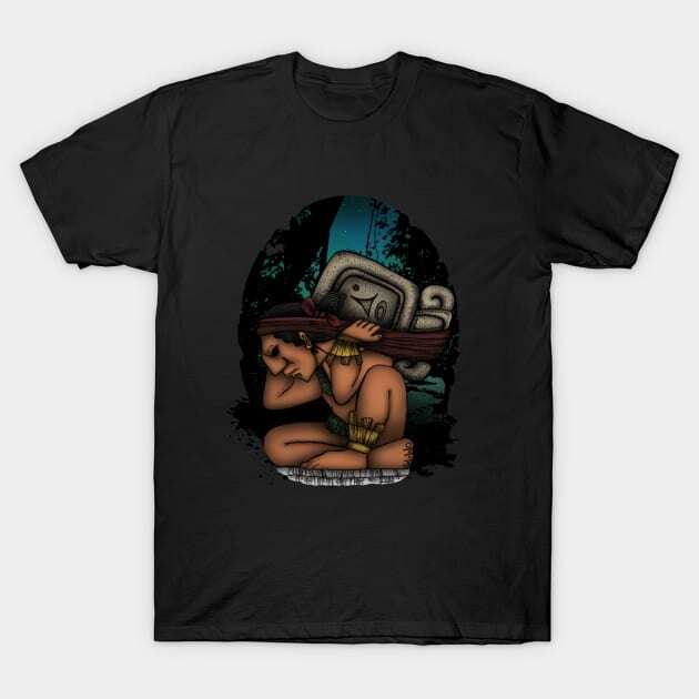 Mayan God Made in Australia USA TShirt S5XL Unisex T-Shirt XL