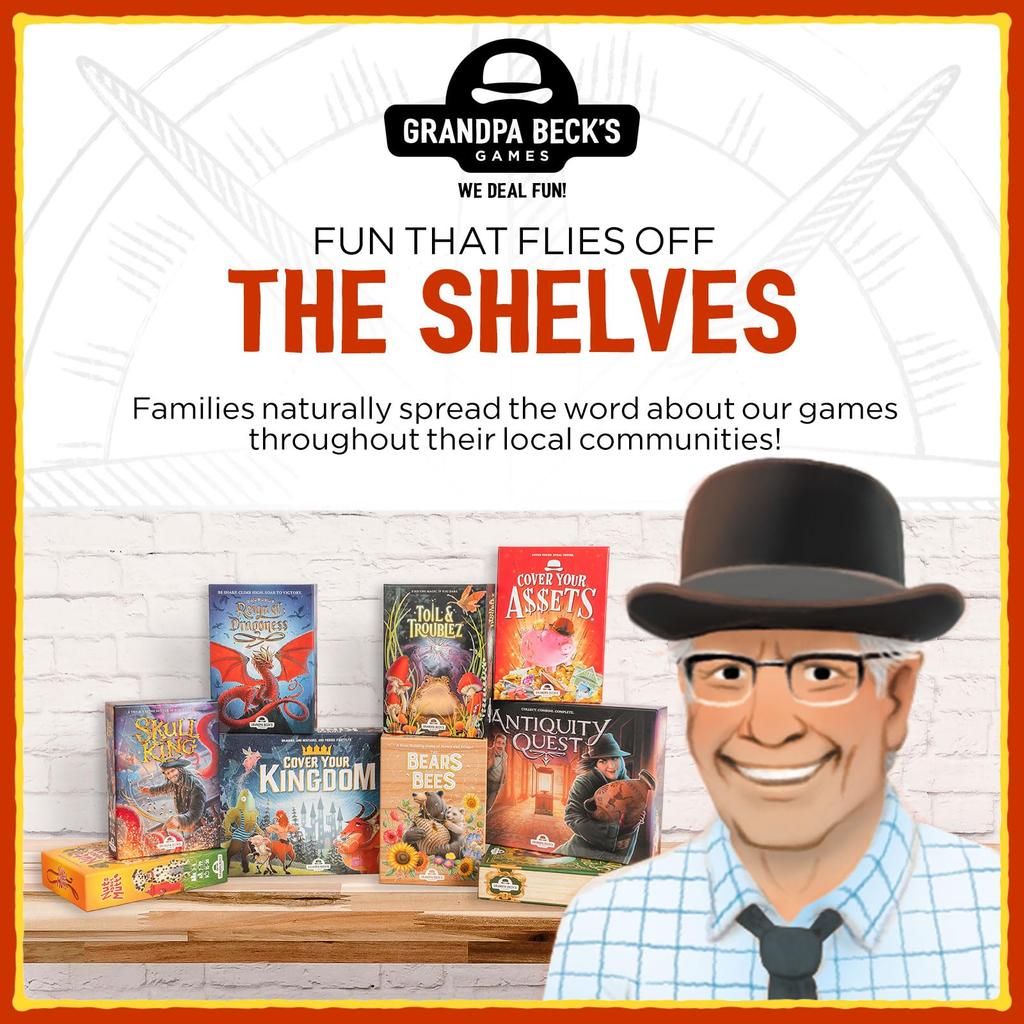 Grandpa Skull King Original Edition Plus Legendary Expansion Beck's [Used]