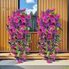 Simulated Morning Glory Exquisite Craftsmanship Artificial Flowers Vibrant Color Easy To Maintain Festive Party Decor