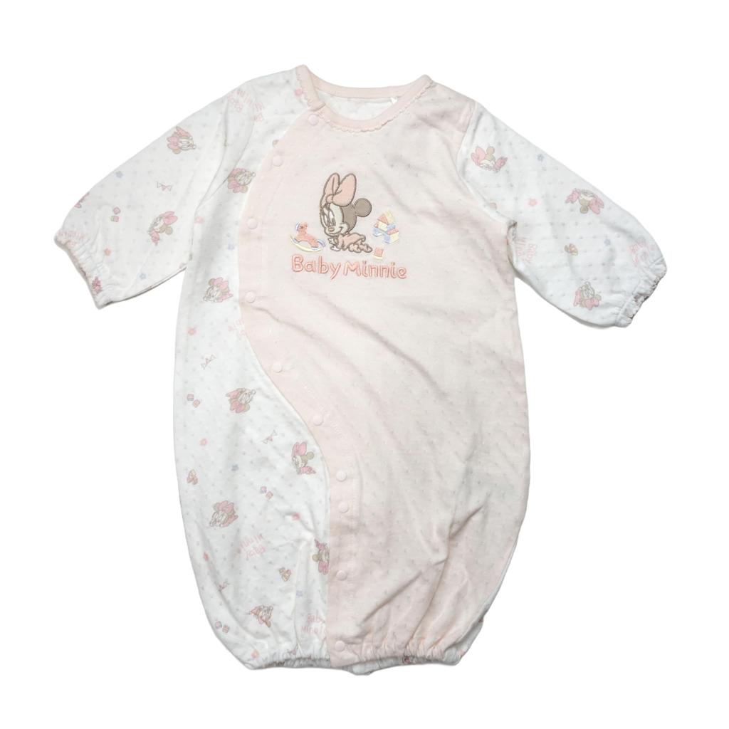 Newborn All Mickey Minnie Pooh Newborn All Jacquard Jersey Baby Clothes Boys Girls [TAKIHYO] Two-Way & & Two-Way Minnie'25 50-70