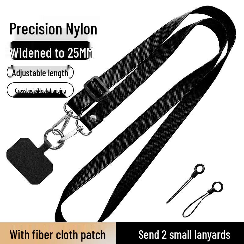Cross-Body Phone Lanyard with Anti-Loss Patch
