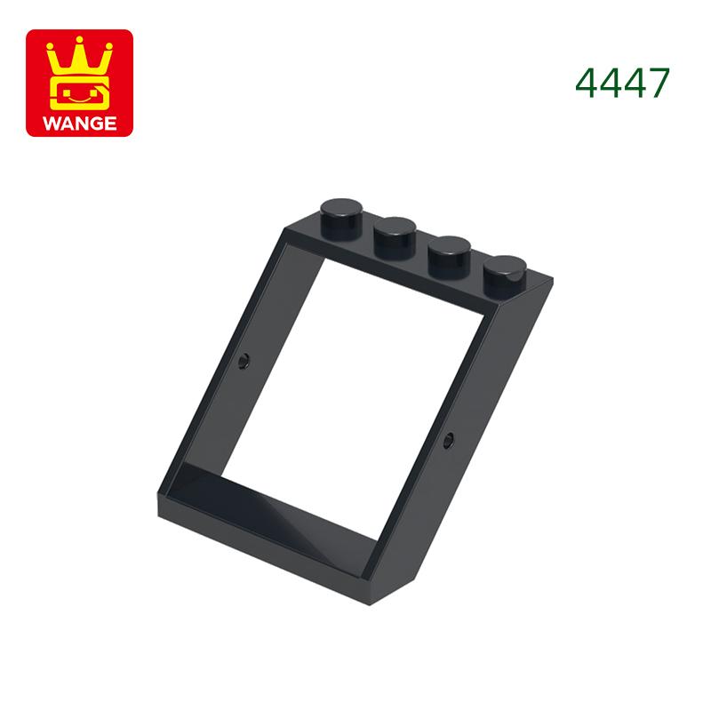 

49Pcs/lot 4447 Skylight Frame Building Blocks MOC House Accessories Compatible With Bricks Children Toys Gift Box about49pcs