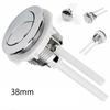 Universal 38mm Round Single Flush Push Button Plastic Toilet Tank Replacement Fitting Bathroom Repair Parts Toilet Button