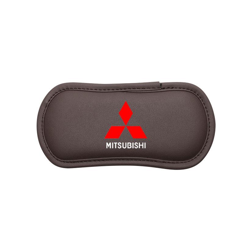 1 Stück Auto Innenraum Bein Knie Stützpolster Lederpolster für Mitsubishi ASX Lancer L200 Pajero Sport Attrage Mirage Eclipse