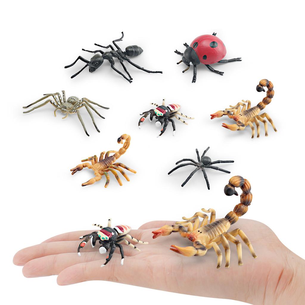 Realistic Insect Spider Scorpion Ant Animal Models For Kids Educational Play Pvc Decor Educational Gift