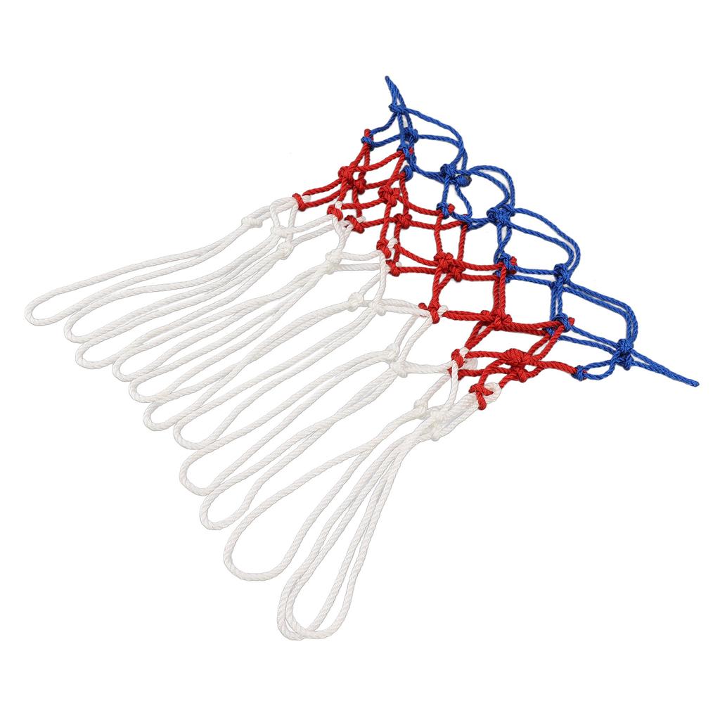 Basketball Net Professional Basketball Net Replacement Polyester All Weather Anti Whip Basketball