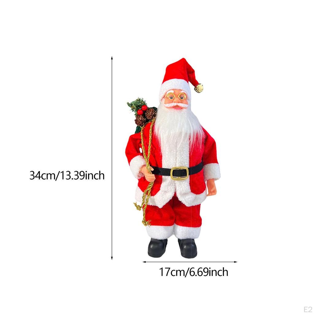 13 Inch Santa Claus Christmas Figure Decoration Ornaments Doll for