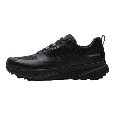 Li Ning Outdoor CF Fleece Comfortable Fashionable Simple Breathable Shock Absorbing Wear Resistant Low Top Hiking Shoes Unisex Hiking Shoes AHCV085-13