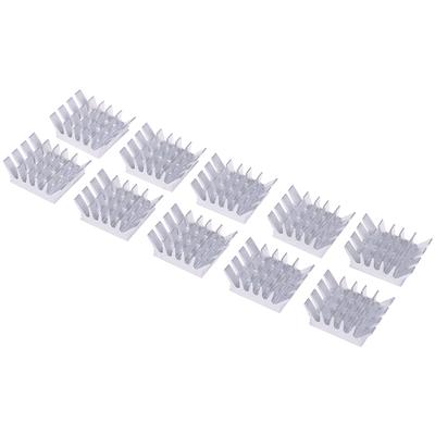 10 Pcs Aluminium Heatsink Computer Cooler Radiator Heat Sink For Motherboard