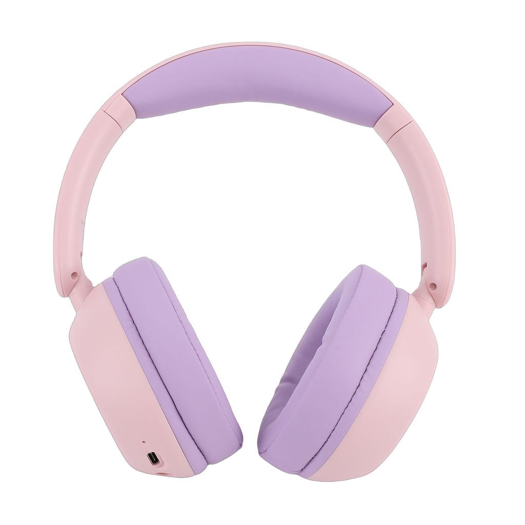 Kids Bluetooth Headphones Colorful LED Lights BT6.0 Wireless Wired 85 103dBA Volume 25H Playtime Over Ear for Mobile