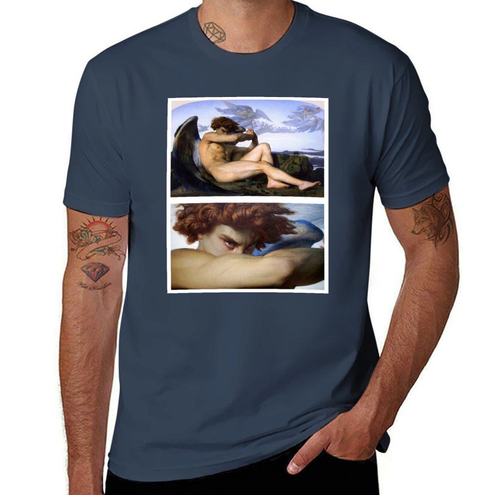 Fallen TShirt Minimalist Graphic Tee Shirt S