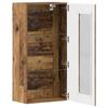 Wooden Storage Cabinet Reclaimed Wood Look 50 x 29 x 100 cm Engineered Wood