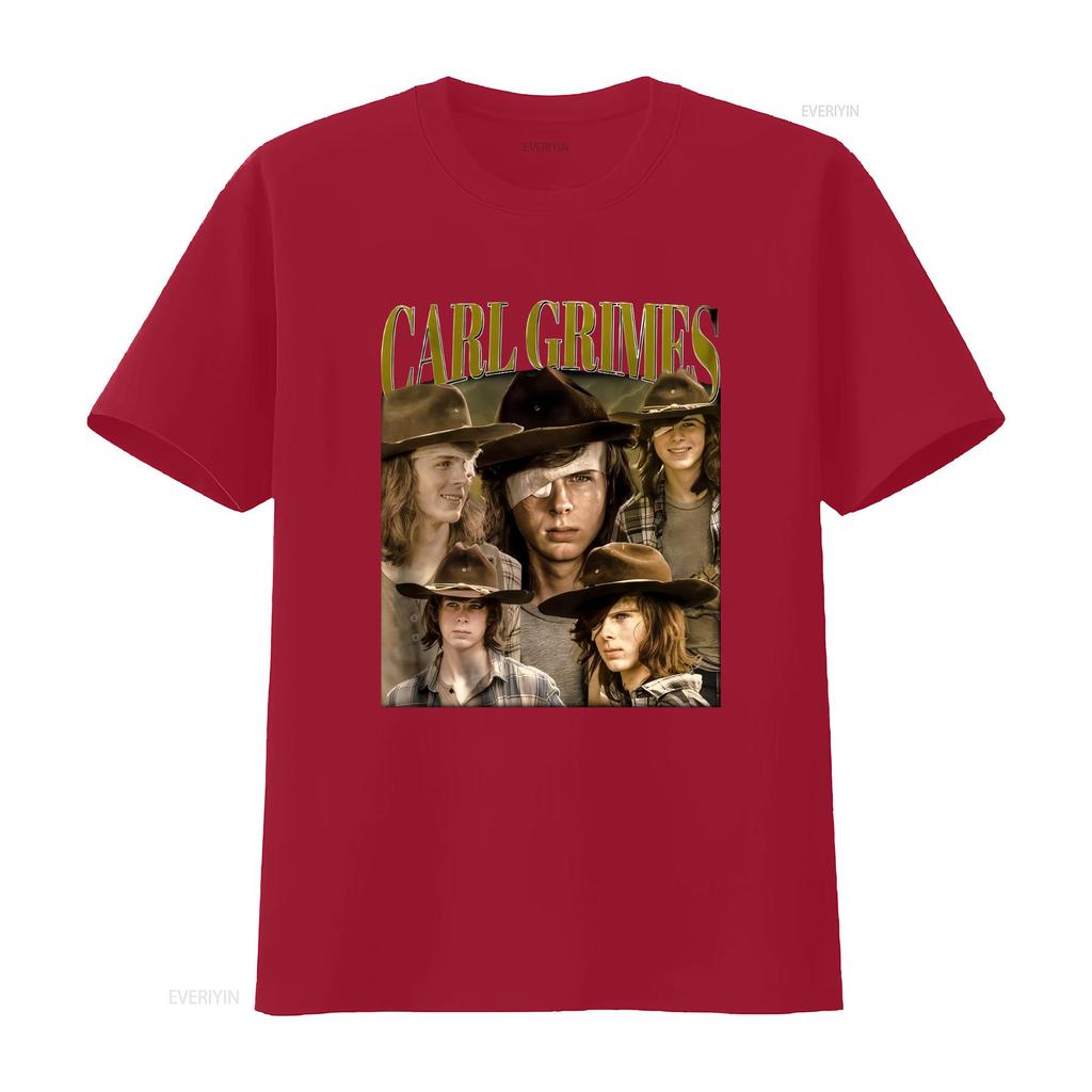 Limited Carl Grimes Vintage T Shirt For Unisex And Unisex Vintage Homme Stylish Unisex Designer Clothes
