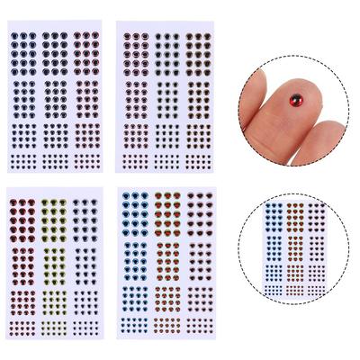 3mm 4mm 5mm 6mm Lure Eyes Animal Eyes Lure Artificial Fishing Bait High Quality