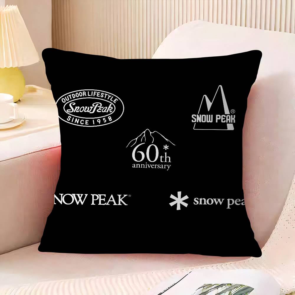 L-Luxurious S-snow P-peak Pillow Gifts Home Office Furnishings Bedroom Sofa Car Cushion Cover Case 45x45cm