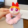 Creativity Anime The Powerpuff And Girls Series Hair Tie Fashionable And Exquisite Cartoon Character Hair Elastic For Girls