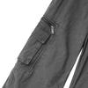 Autumn Men Retro Distred Multi-Pocket Pants Men Streetwear Wide Leg Pants Male Loose Straight Casual Lightweight Khaki Trousers