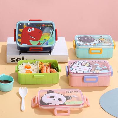 Cute Lunch Box for Kids Girls Boys With Compartments Bento Lunchbox School Child Leakproof Children's Food Snack Boxes New 2026