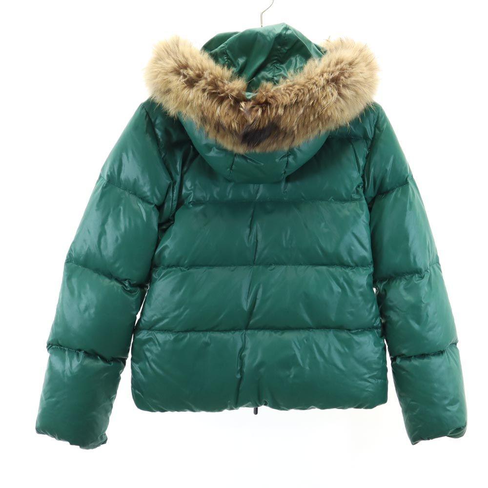 DUVETICA Long Sleeve Down Jacket 40 Green System Adhara MFN-1001R Women Used