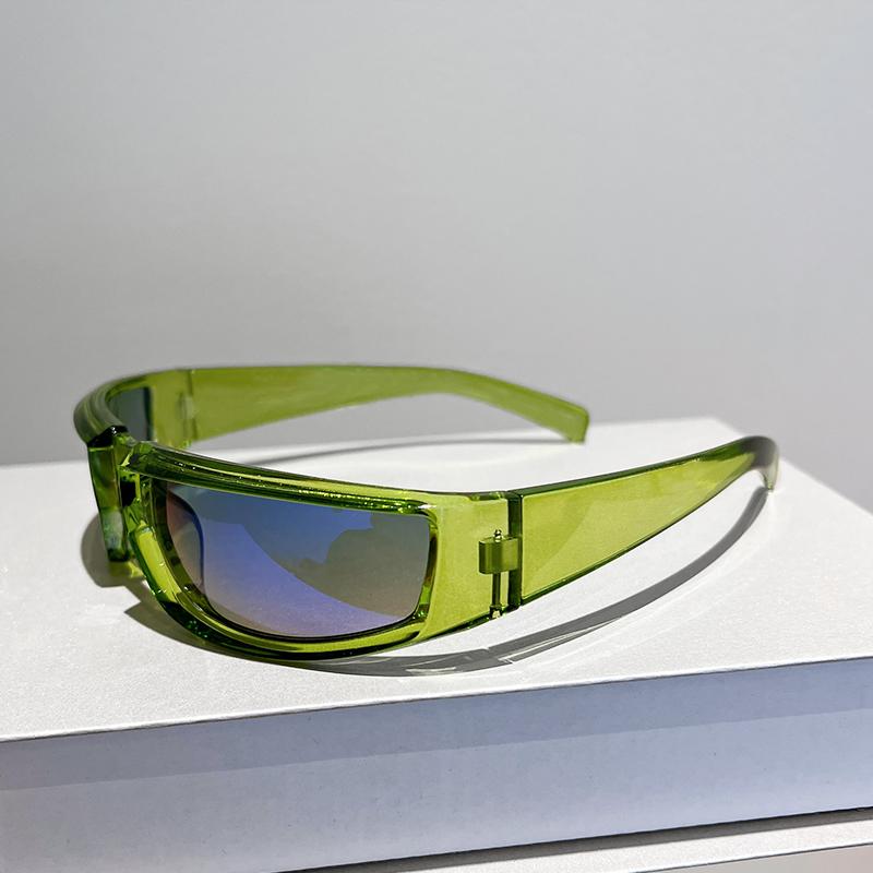 KAMMPT Vintage Punk Sunglasses UV400 Protection Trendy Unisex Design for Men Women Outdoor Cycling Fashion