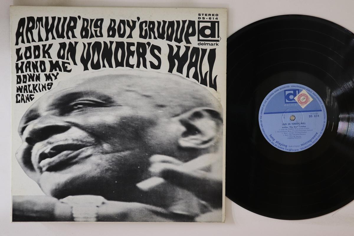 

LP Record ARTHUR BIG BOY CRUDUP Look On Yonders Wall DS614 DELMARK 1969 UK Blues Used