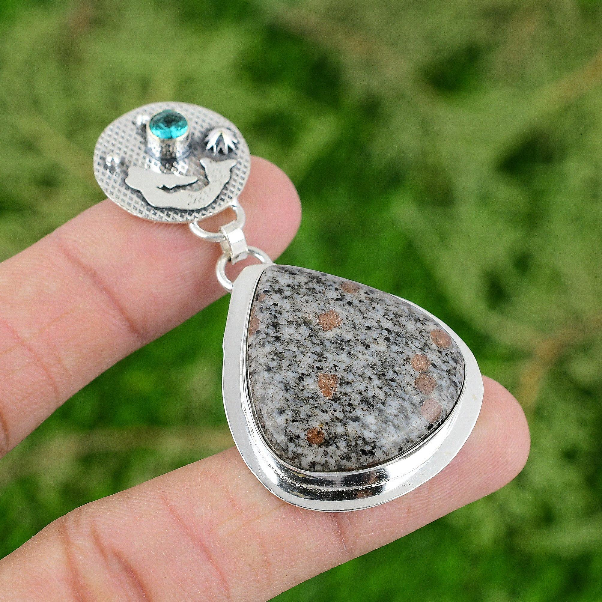 

Eudialyte Pendant Original Gemstone Pendant Decent Jewelry 925 Sterling Silver Pendant Handmade Pendant Gifts For Her