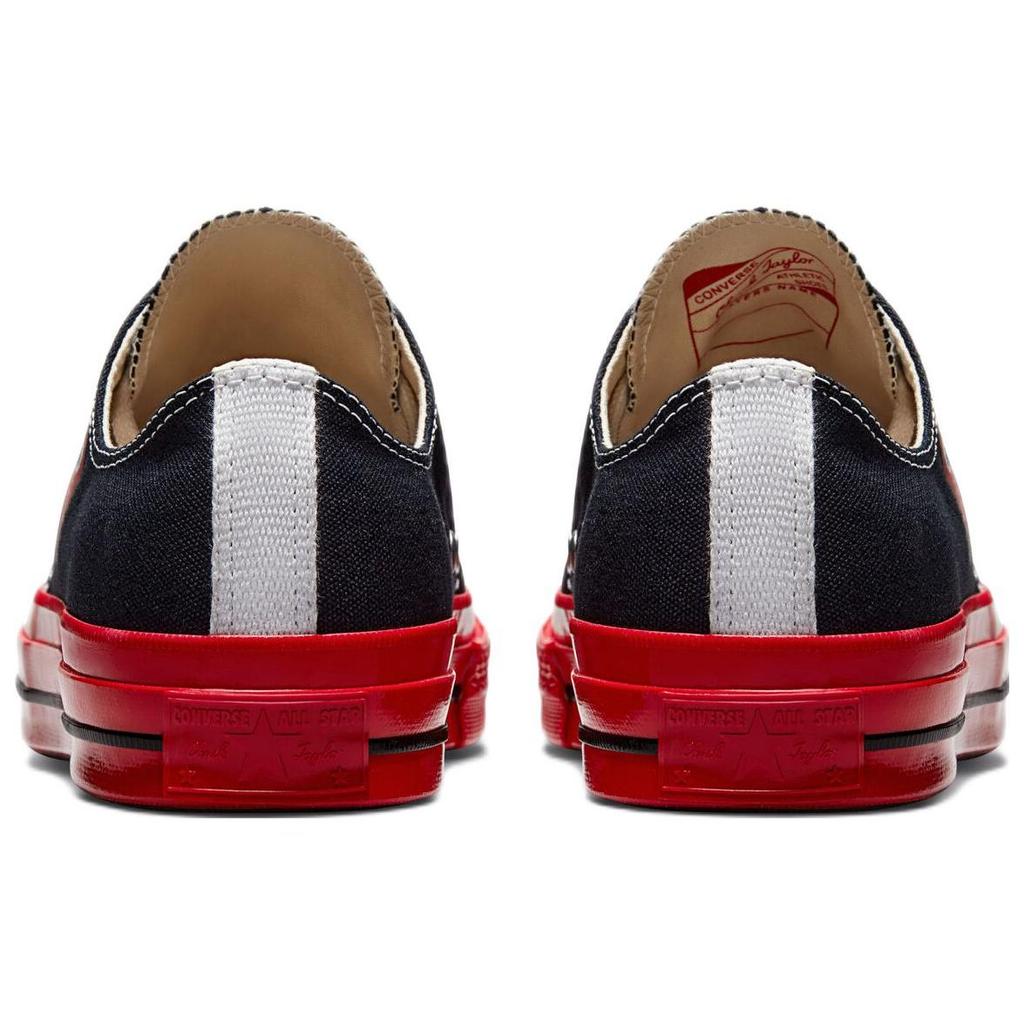 Chuck 70 Comme Des Garcons Play X Chuck 70 Converse Low 'Black Red' A01795C