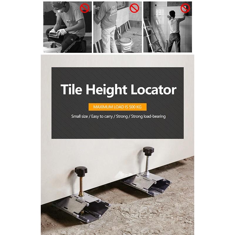 💰Koop Manual Tile Locator Wall Tiles Regulator Height Adjustment Positioner Leveler Ceramic Fine